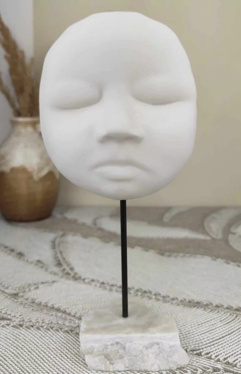 3D echobeeldje gezicht baby